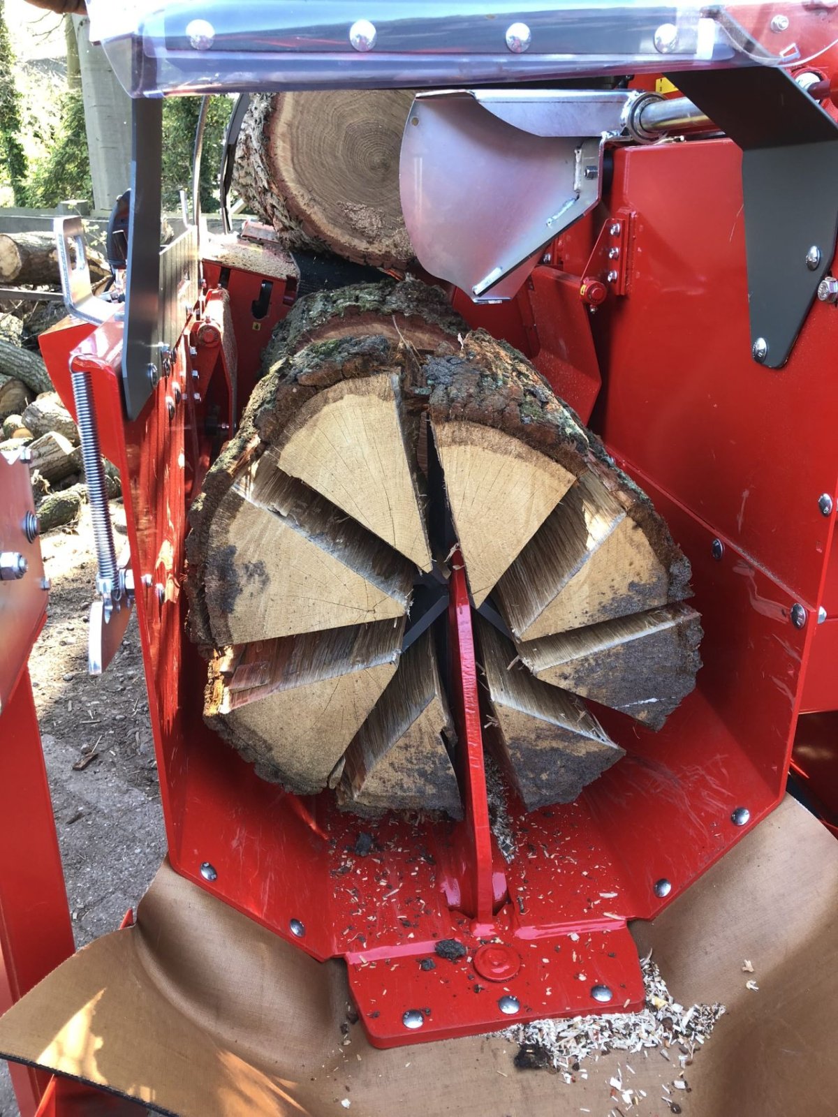 Holzspalter des Typs Hakki Pilke 43 PRO, Gebrauchtmaschine in Grou (Bild 10)