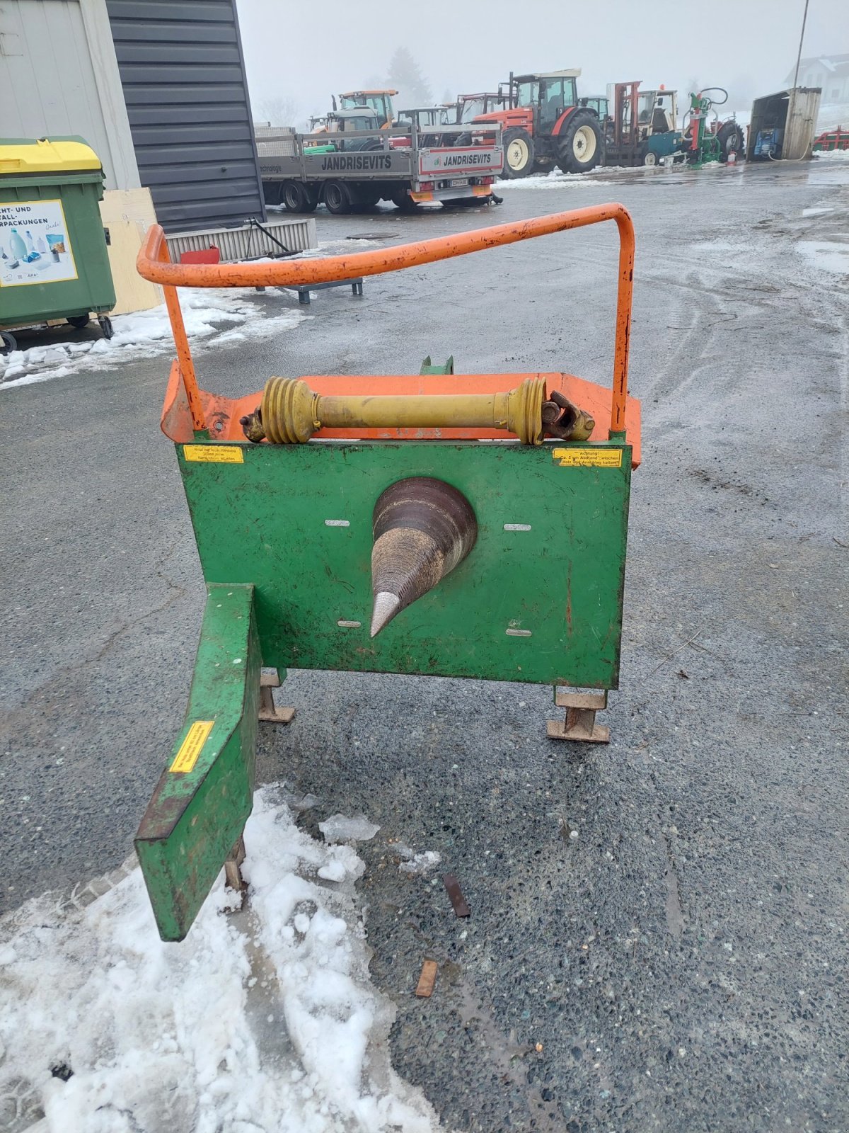 Holzspalter от тип Holzbohrer mit Gelenkwelle (12392) ., Gebrauchtmaschine в Strem (Снимка 1)