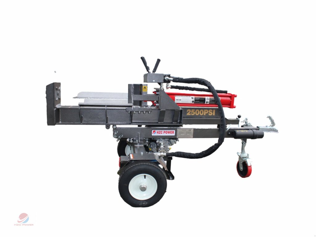 Holzspalter Türe ait HZC Power 25 t liegend Holzspalter mit Benzinmotor, Stammheber & Schutzabdeckung (HS25205), Neumaschine içinde Krefeld (resim 1)