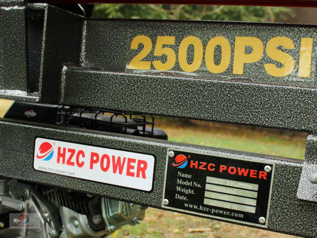 Holzspalter des Typs HZC Power 25 t liegend Holzspalter mit Benzinmotor, Stammheber & Schutzabdeckung (HS25205), Neumaschine in Krefeld (Bild 10)