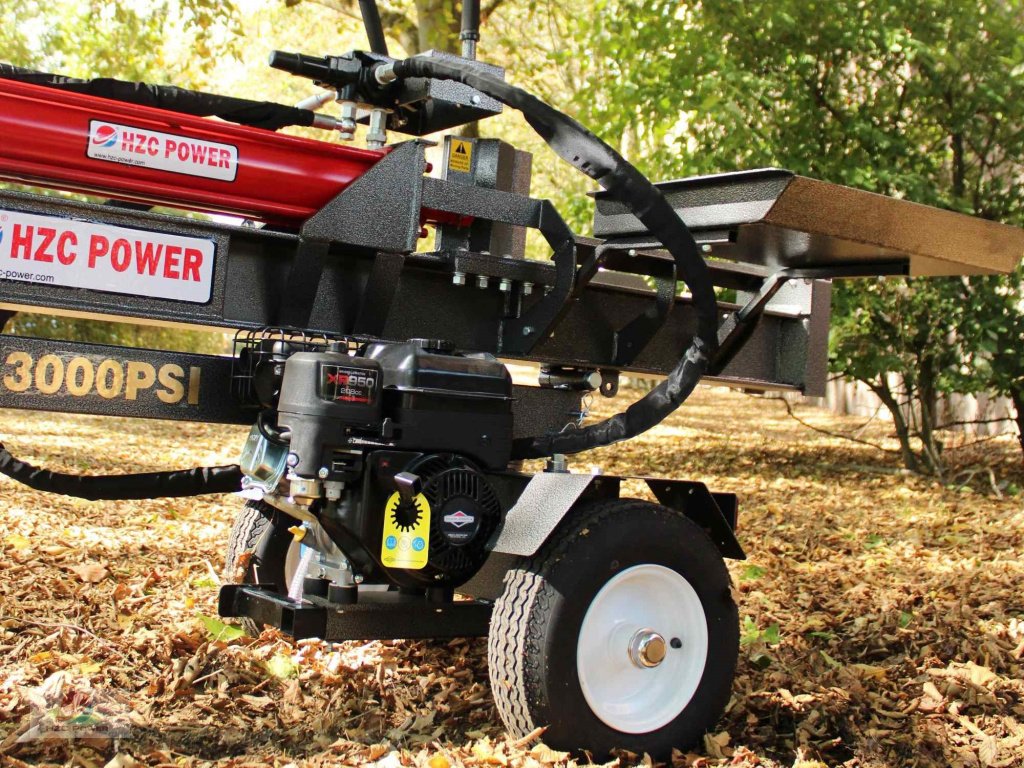 Holzspalter Türe ait HZC Power HS30245 30t stehend & liegend Holzspalter mit Benzinmotor & schnellerem Zylinder., Neumaschine içinde Krefeld (resim 7)