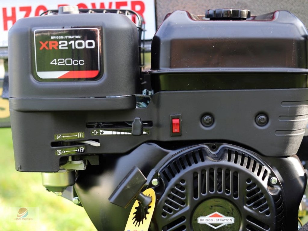 Holzspalter des Typs HZC Power HS40285 40 t stehender & liegender Holzspalter mit Benzinmotor & Tisch, Neumaschine in Krefeld (Bild 5)