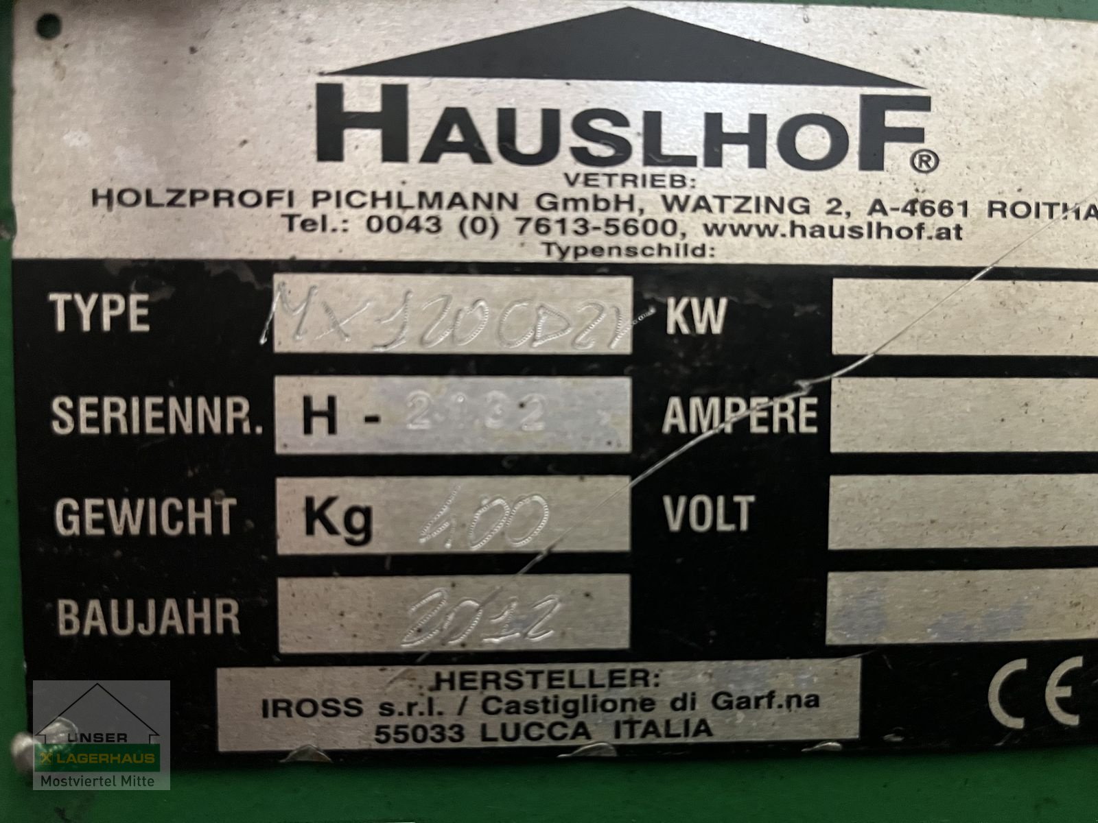Holzspalter of the type Iross Hauslhof, Gebrauchtmaschine in Bergland (Picture 7)