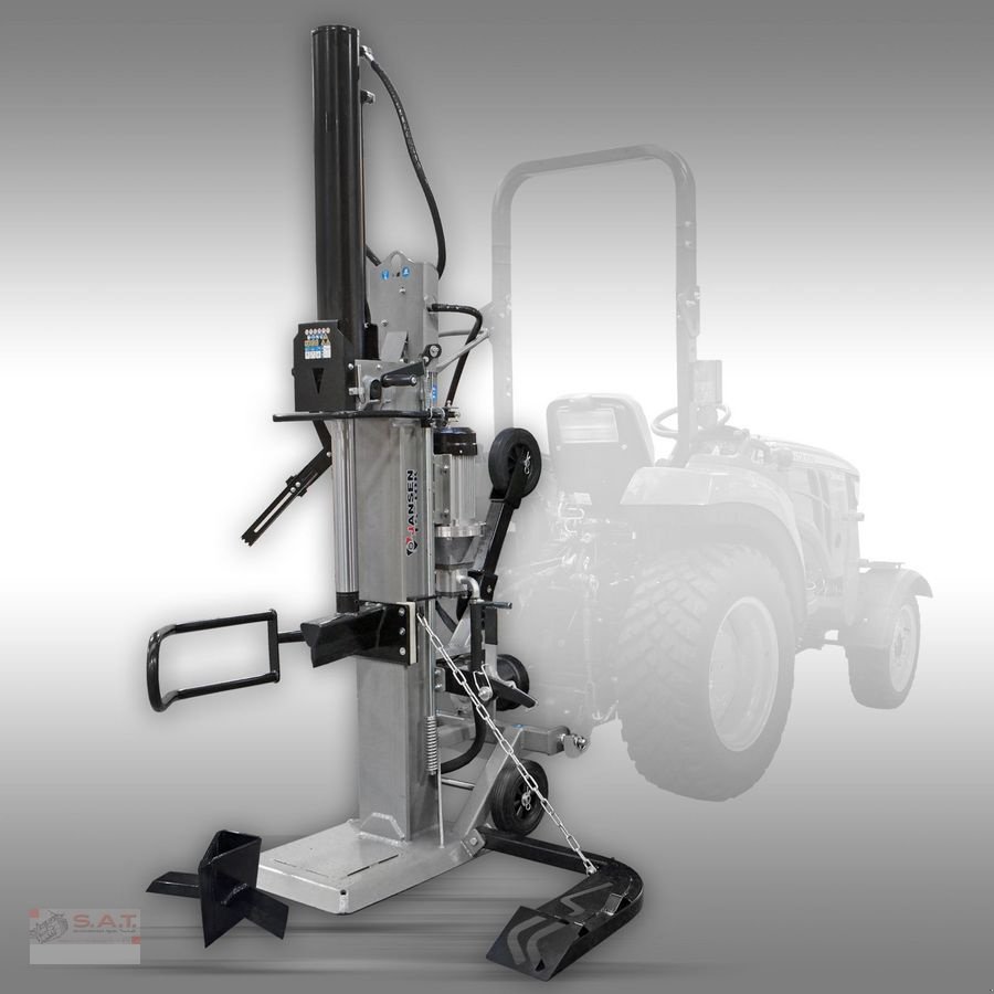 Holzspalter des Typs Jansen Holzspalter TS-30K, 30 t Kombi (Zapfwelle+Elektr, Neumaschine in Eberschwang (Bild 7)