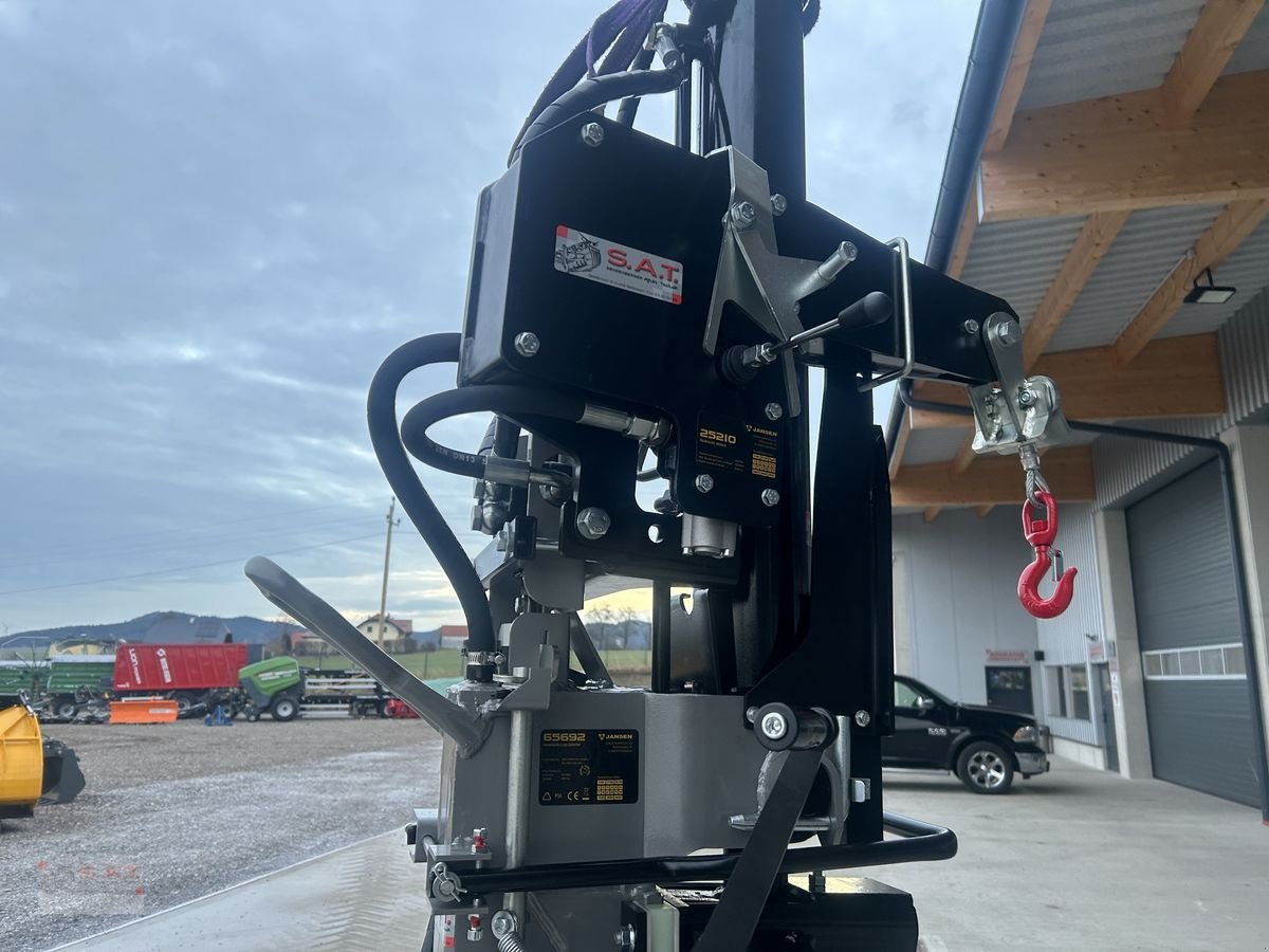 Holzspalter des Typs Jansen Holzspalter TS-30K, 30 t Kombi (Zapfwelle+Elektr, Neumaschine in Eberschwang (Bild 3)