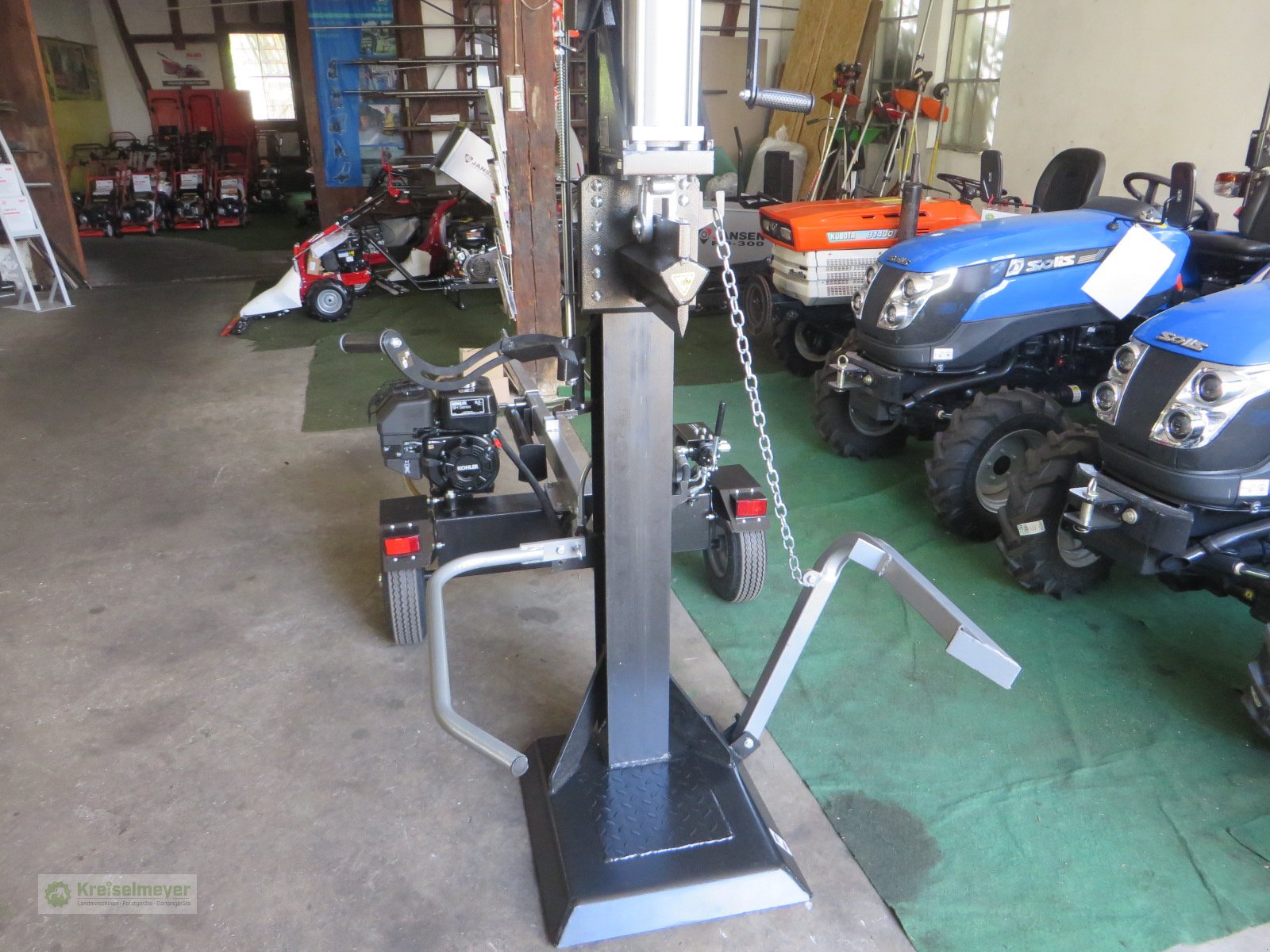 Holzspalter des Typs Jansen HS-20H110 V2 Benzinmotor, Neumaschine in Feuchtwangen (Bild 1)