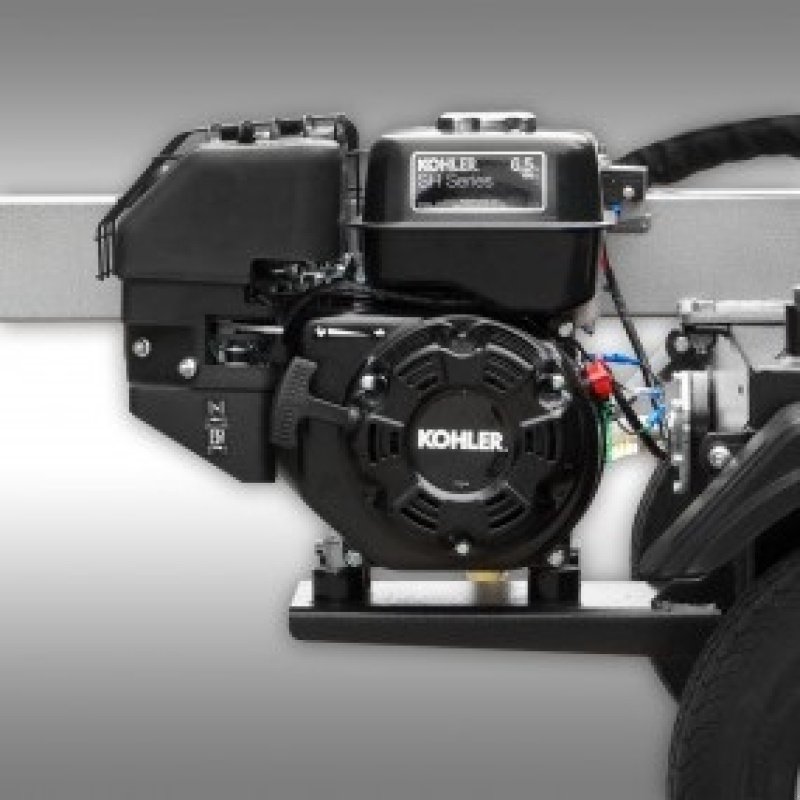 Holzspalter des Typs Jansen HS-22A62K Benzin og eldrevet (hybrid), Gebrauchtmaschine in Nørre Nebel (Bild 5)