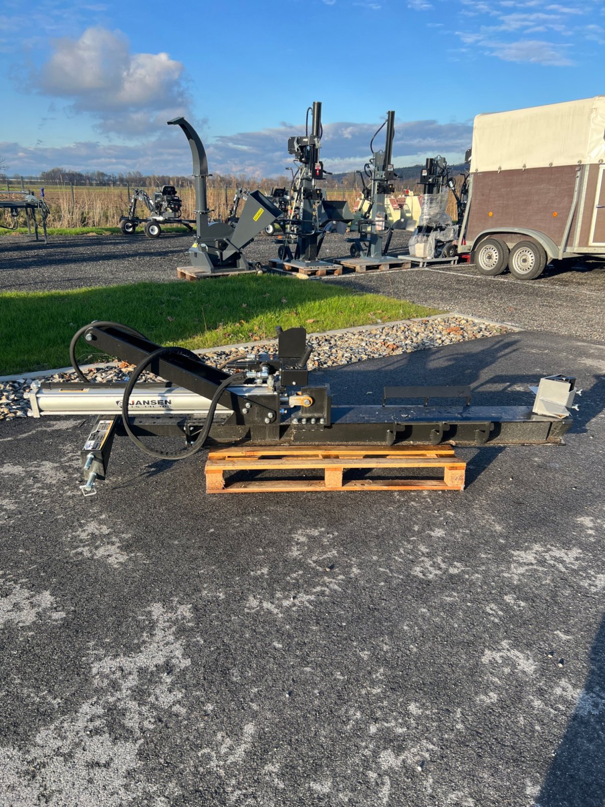 Holzspalter Türe ait Jansen TS-14L105, Neumaschine içinde Rudersdorf (resim 1)