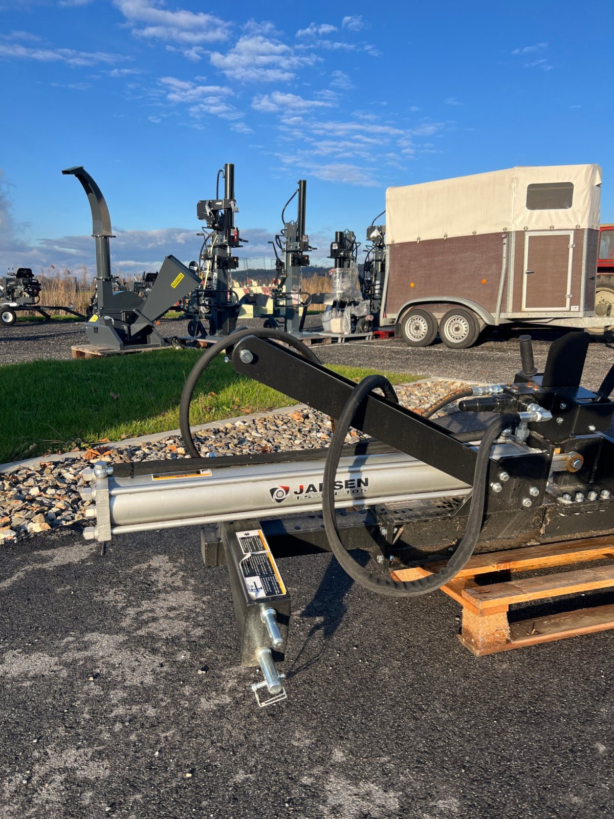 Holzspalter Türe ait Jansen TS-14L105, Neumaschine içinde Rudersdorf (resim 2)