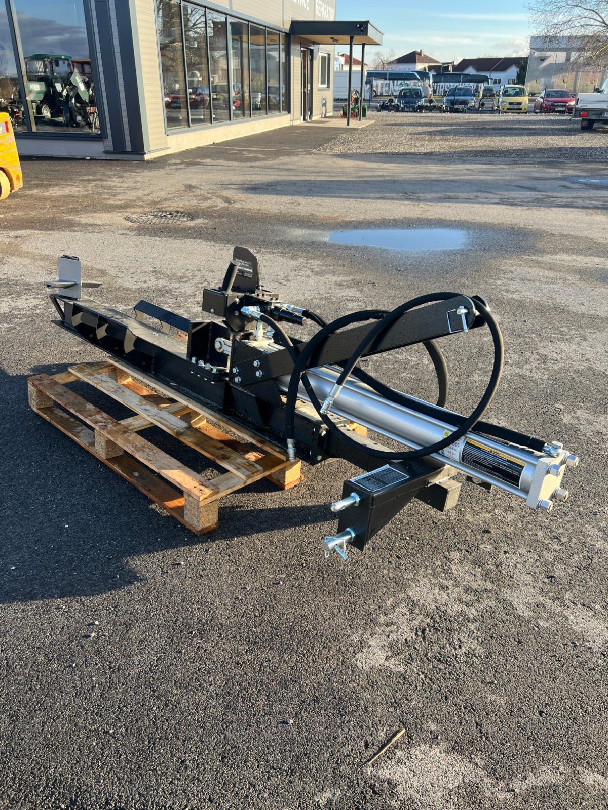 Holzspalter Türe ait Jansen TS-14L105, Neumaschine içinde Rudersdorf (resim 3)