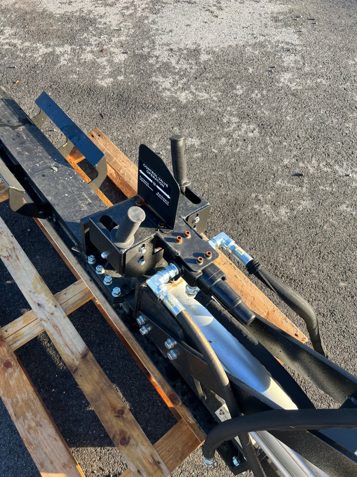 Holzspalter Türe ait Jansen TS-14L105, Neumaschine içinde Rudersdorf (resim 4)