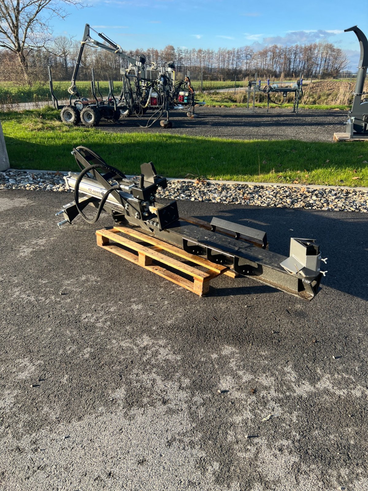 Holzspalter Türe ait Jansen TS-14L105, Neumaschine içinde Rudersdorf (resim 6)