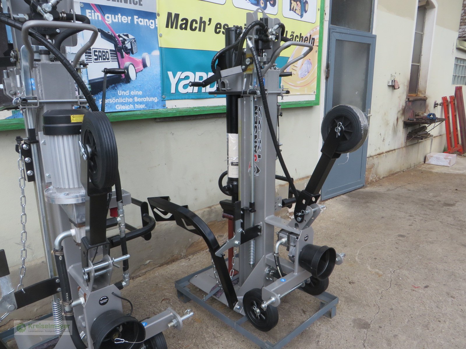 Holzspalter typu Jansen TS-22 mit 22 Tonnen Zapfwellenantrieb hydr. Stammheber **SOFORT VERFÜGBAR**, Neumaschine v Feuchtwangen (Obrázek 3)