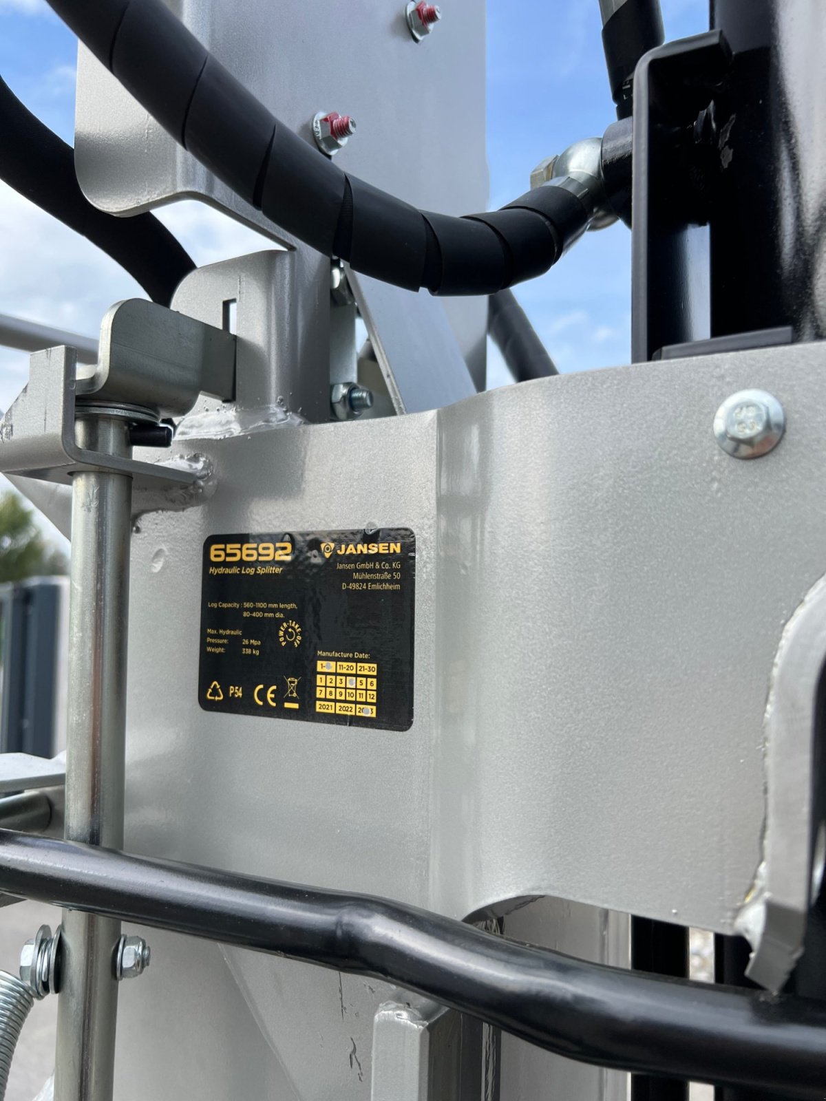 Holzspalter typu Jansen TS-30, Neumaschine v Rudersdorf (Obrázek 5)