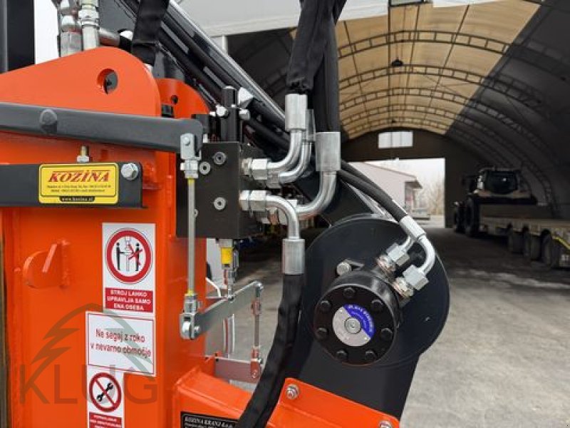 Holzspalter des Typs Kozina HCD 25T Vertikalholzspalter mit Seilwinde, Neumaschine in Pirching am Traubenberg (Bild 2)