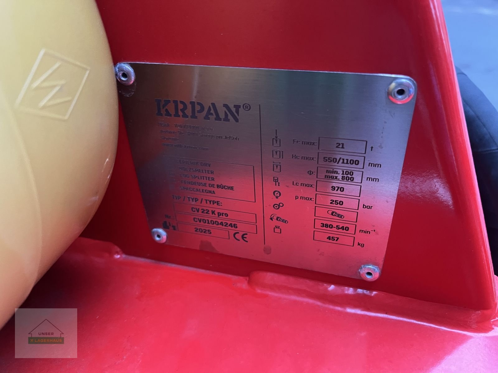 Holzspalter del tipo Krpan CV 22 K PRO, Neumaschine In Wartberg (Immagine 6)