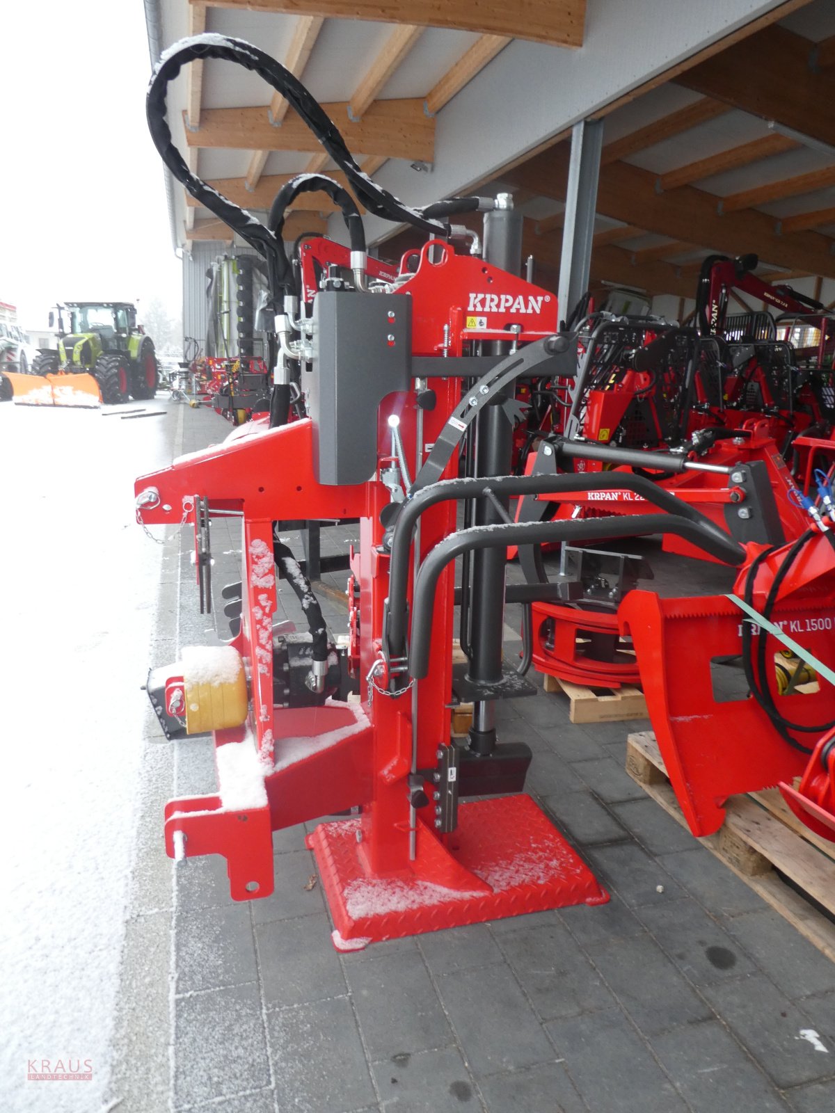 Holzspalter des Typs Krpan Spalter 14 -26 to Kombi und Zapfwelle, Neumaschine in Geiersthal (Bild 3)