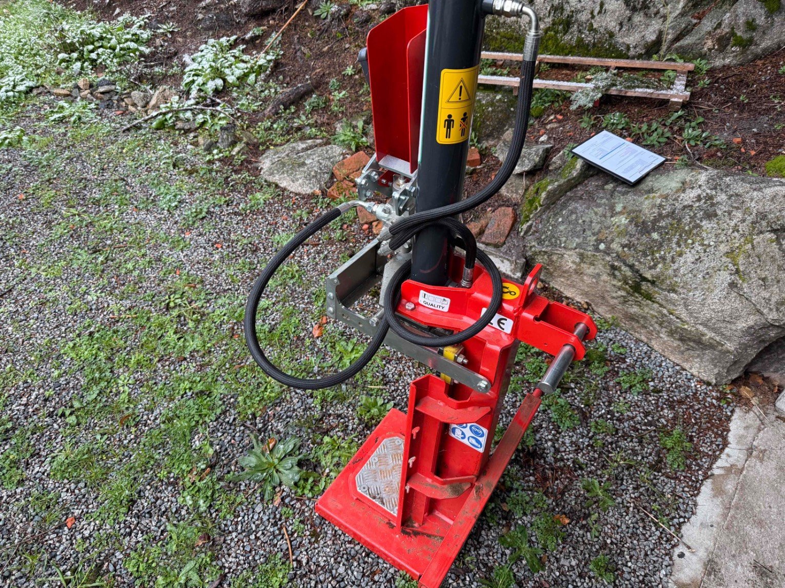 Holzspalter от тип Kubota S10TH56, Gebrauchtmaschine в LA SOUTERRAINE (Снимка 2)