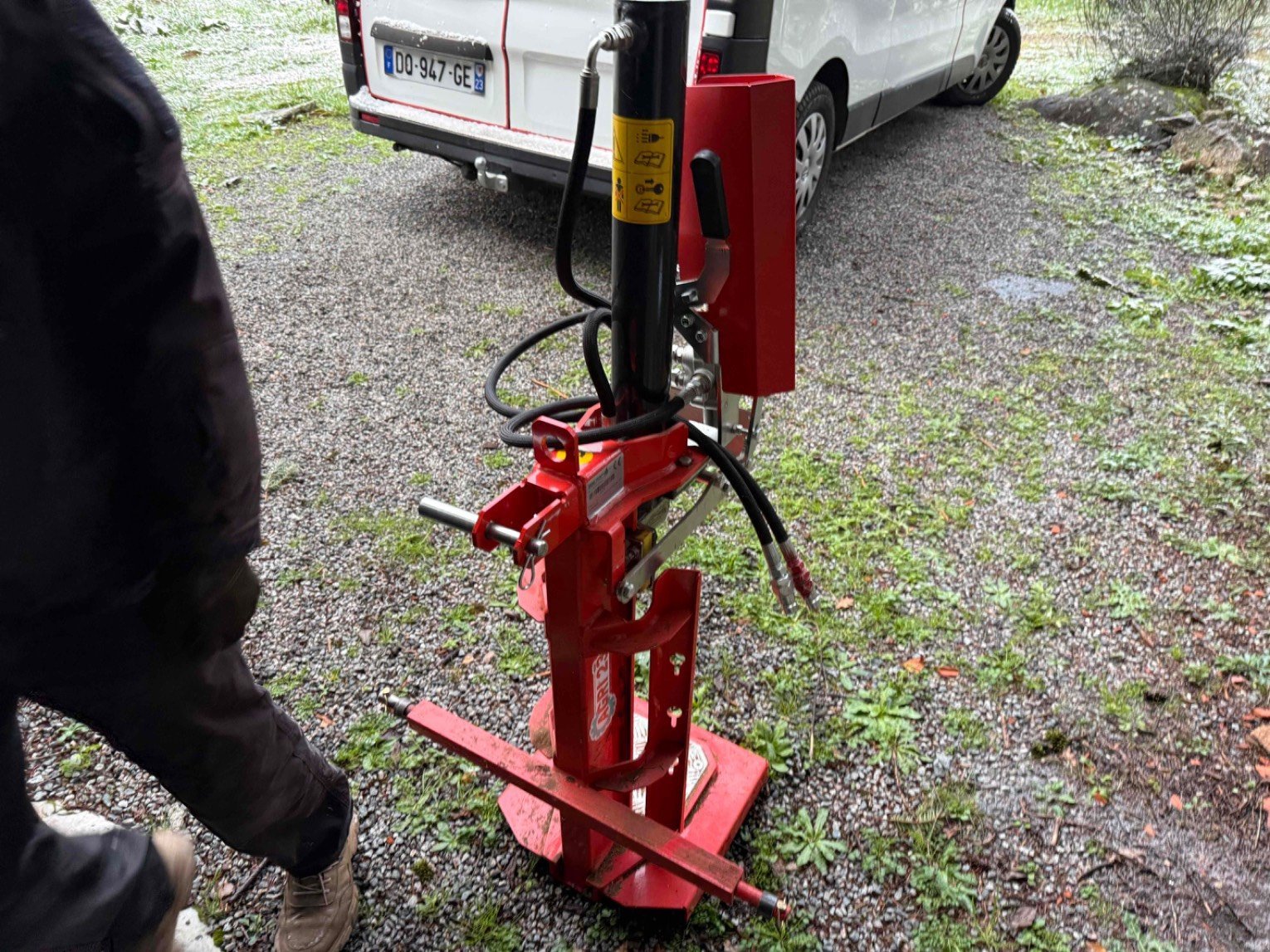 Holzspalter от тип Kubota S10TH56, Gebrauchtmaschine в LA SOUTERRAINE (Снимка 7)