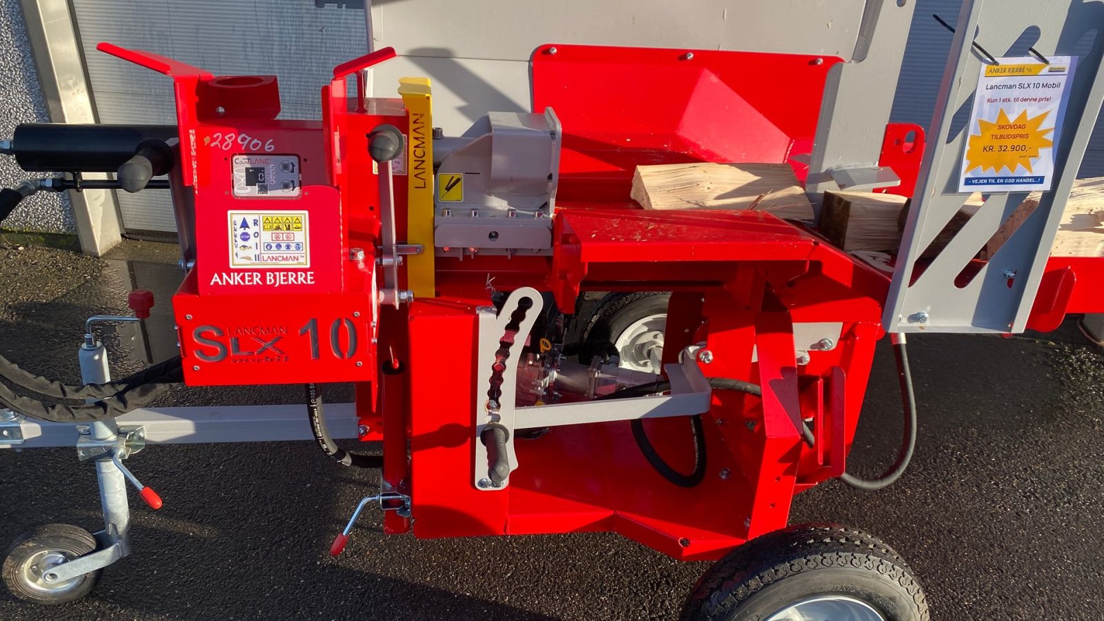 Holzspalter Türe ait Lancman SLX 10 MOBIL B&S MOTOR Demo, Gebrauchtmaschine içinde Holstebro (resim 3)