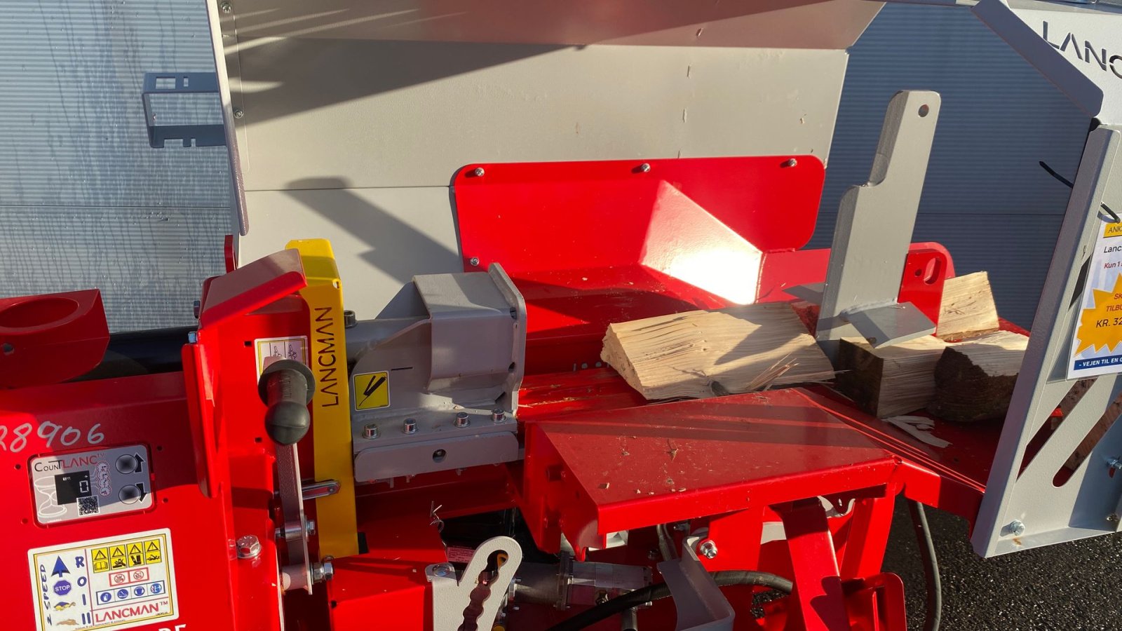 Holzspalter Türe ait Lancman SLX 10 MOBIL B&S MOTOR Demo, Gebrauchtmaschine içinde Holstebro (resim 2)