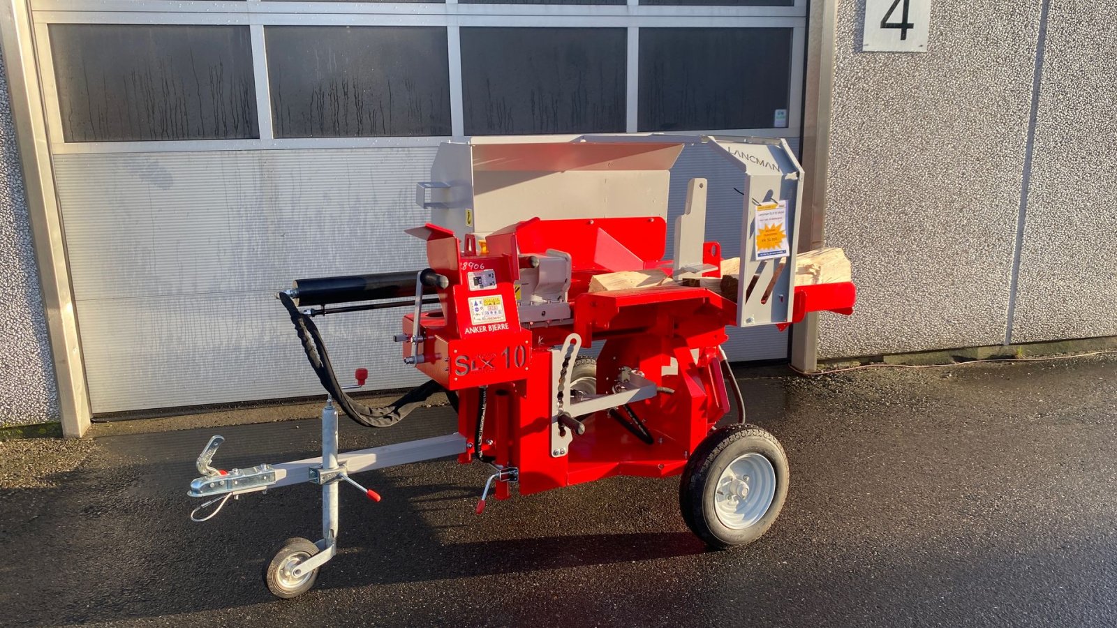 Holzspalter Türe ait Lancman SLX 10 MOBIL B&S MOTOR Demo, Gebrauchtmaschine içinde Holstebro (resim 1)