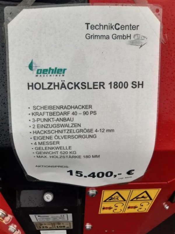 Holzspalter of the type Oehler HOLZHÄCKSLER OL 1800 SH, Gebrauchtmaschine in Grimma (Picture 12)