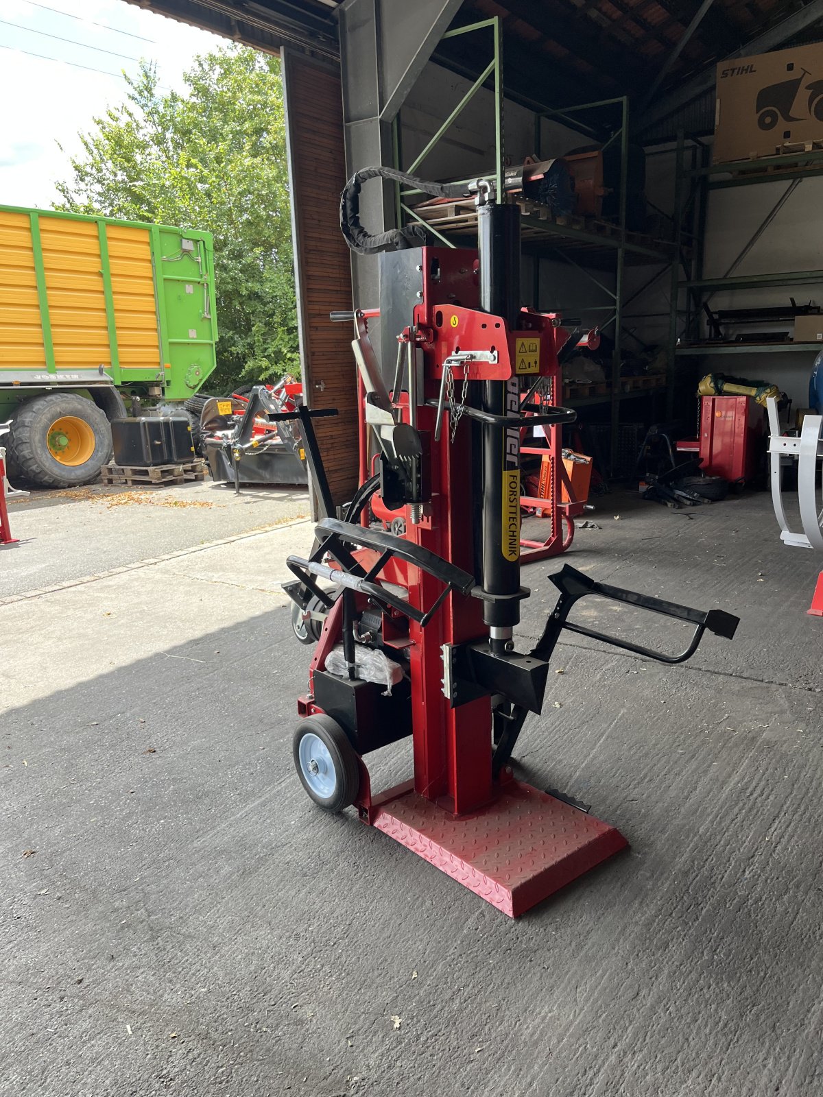 Holzspalter typu Oehler OL1190, Neumaschine v Hagenbüchach (Obrázek 4)