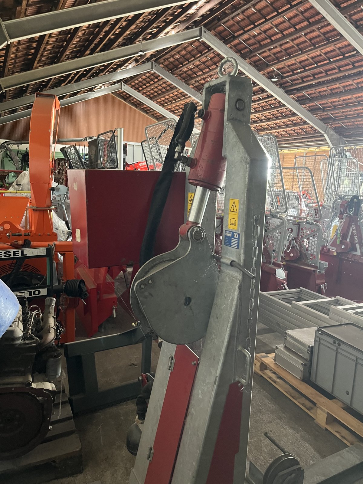 Holzspalter typu Oehler OL1190, Neumaschine v Hagenbüchach (Obrázek 8)