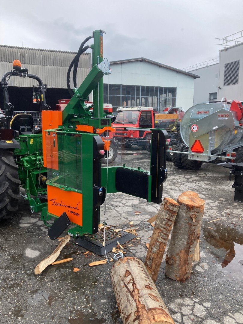 Holzspalter des Typs Posch Ferdinand 22 M6274FHR, Ausstellungsmaschine in Landquart (Bild 2)