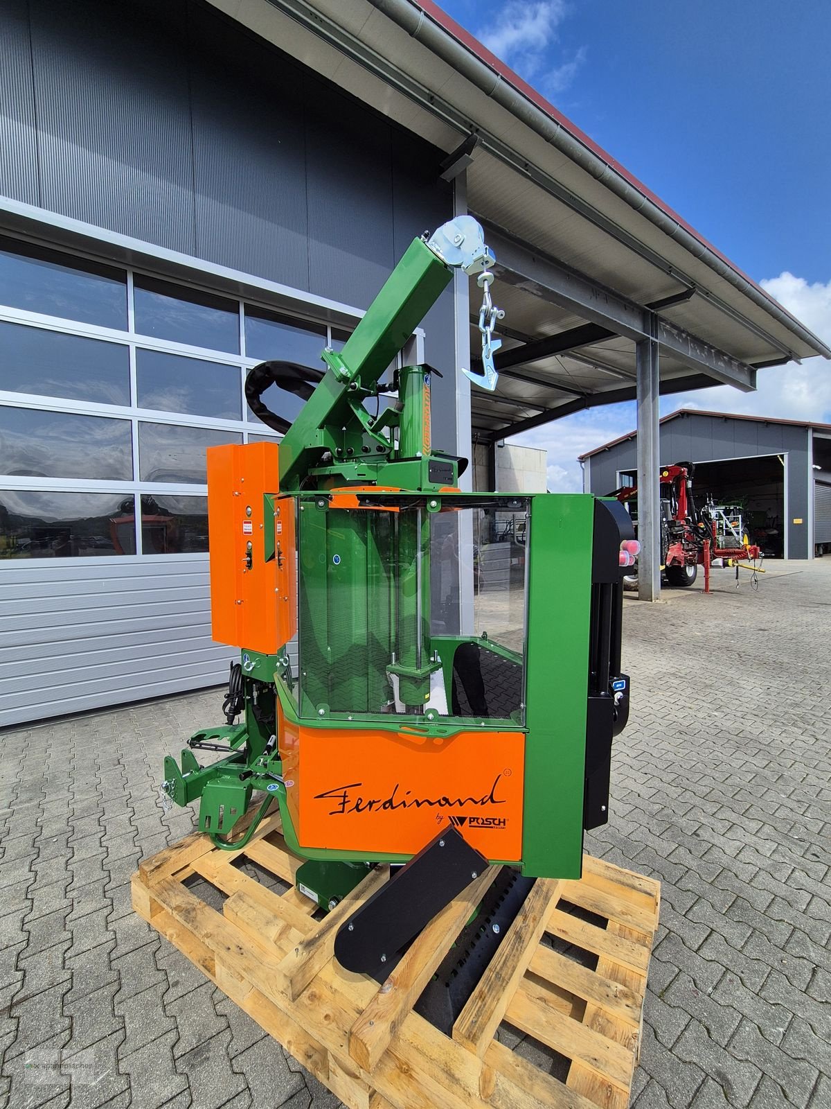 Holzspalter des Typs Posch Ferdinand 22, Neumaschine in Auerbach (Bild 1)