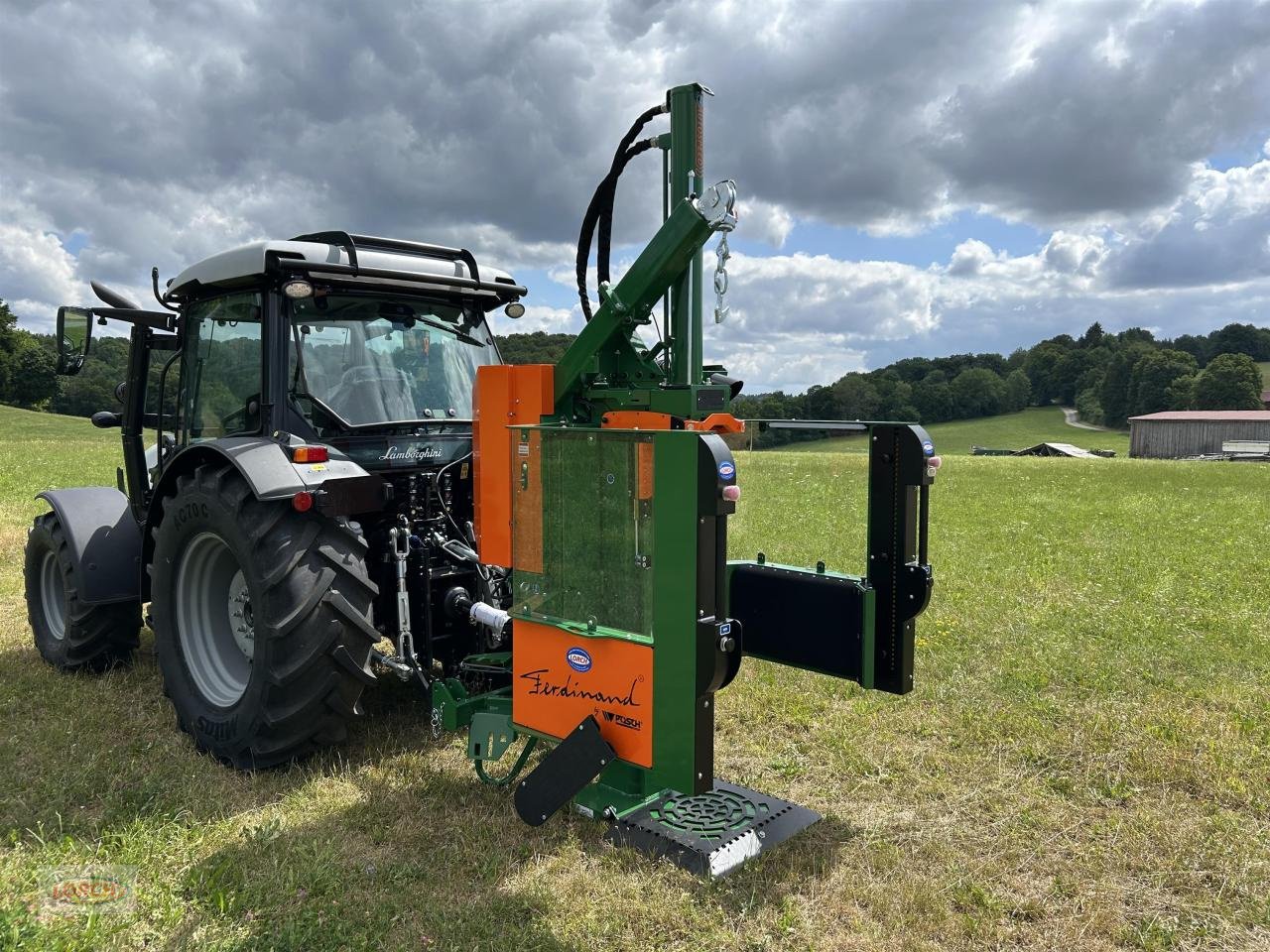 Holzspalter Türe ait Posch Ferdinand 22t Kombiantrieb, Funkseilwinde, Neumaschine içinde Trochtelfingen (resim 2)