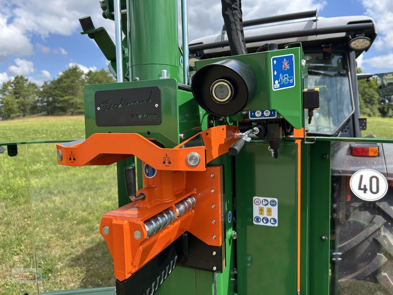 Holzspalter Türe ait Posch Ferdinand 22t Kombiantrieb, Funkseilwinde, Neumaschine içinde Trochtelfingen (resim 4)