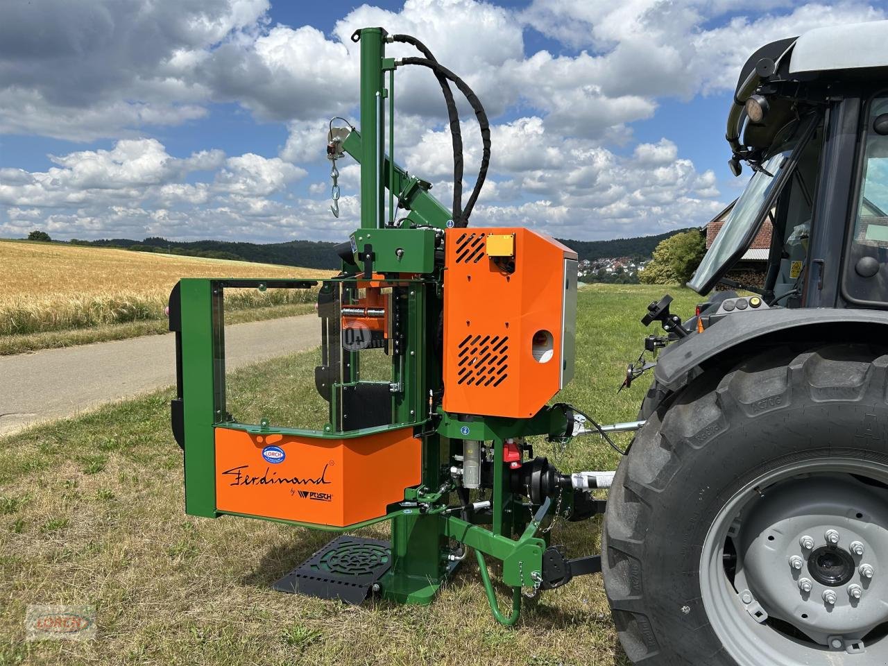 Holzspalter Türe ait Posch Ferdinand 22t Kombiantrieb, Funkseilwinde, Neumaschine içinde Trochtelfingen (resim 5)