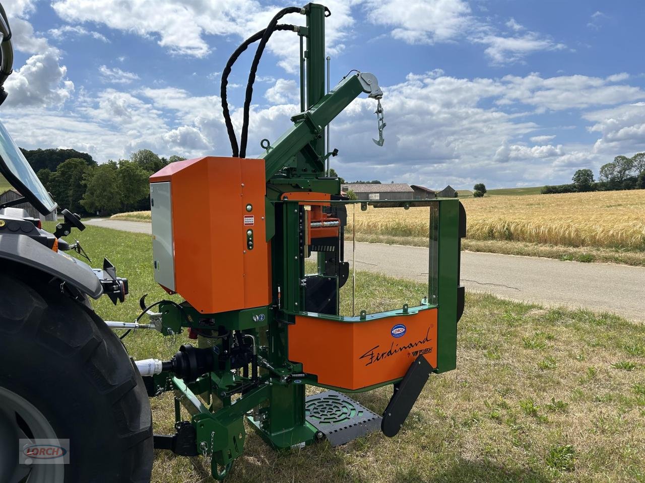 Holzspalter Türe ait Posch Ferdinand 22t Kombiantrieb, Funkseilwinde, Neumaschine içinde Trochtelfingen (resim 8)