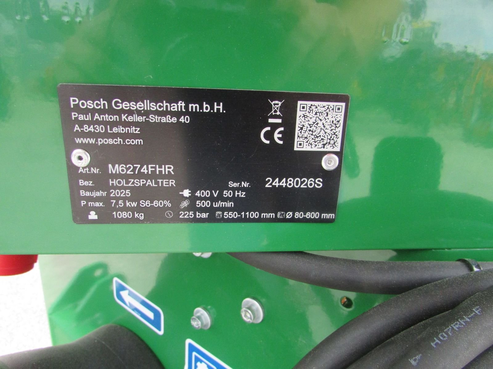Holzspalter typu Posch Ferdinand (by) Posch, Gebrauchtmaschine v Saxen (Obrázek 7)