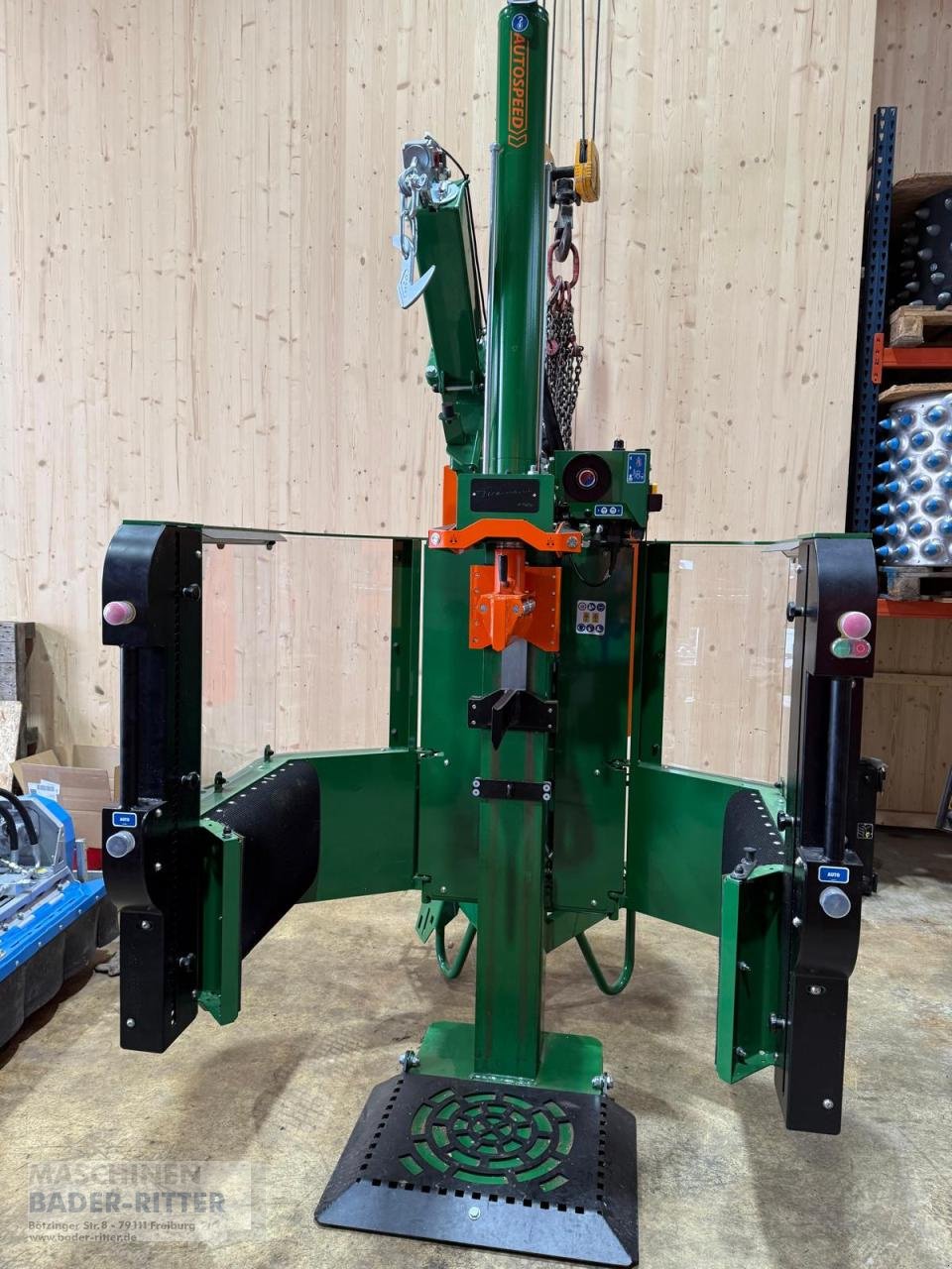 Holzspalter типа Posch Ferdinand Hydro-Combi 22t mit E-Antrieb, Neumaschine в Freiburg (Фотография 3)