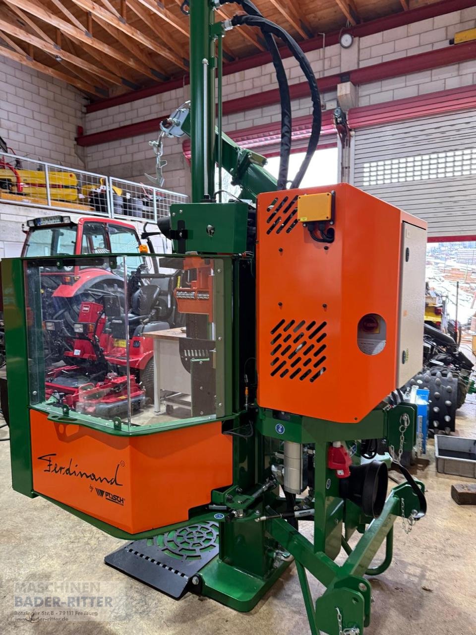 Holzspalter типа Posch Ferdinand Hydro-Combi 22t mit E-Antrieb, Neumaschine в Freiburg (Фотография 5)