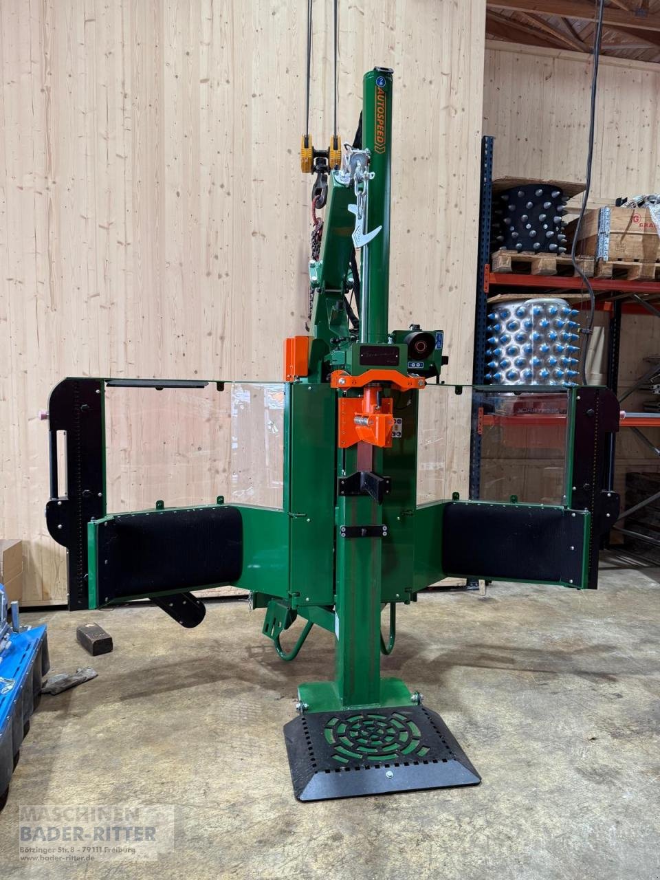 Holzspalter типа Posch Ferdinand Hydro-Combi 22t mit E-Antrieb, Neumaschine в Freiburg (Фотография 6)