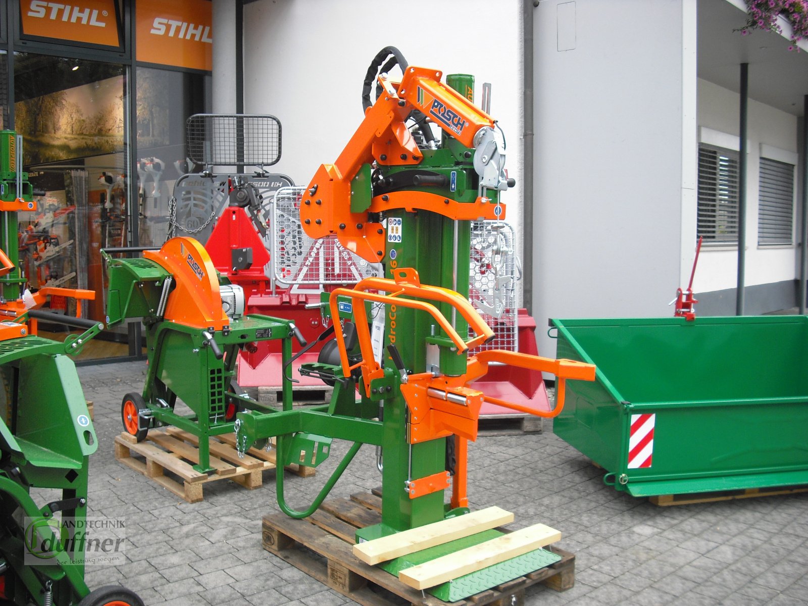 Holzspalter des Typs Posch HydroCombi 16 + Winde, Neumaschine in Münsingen (Bild 1)