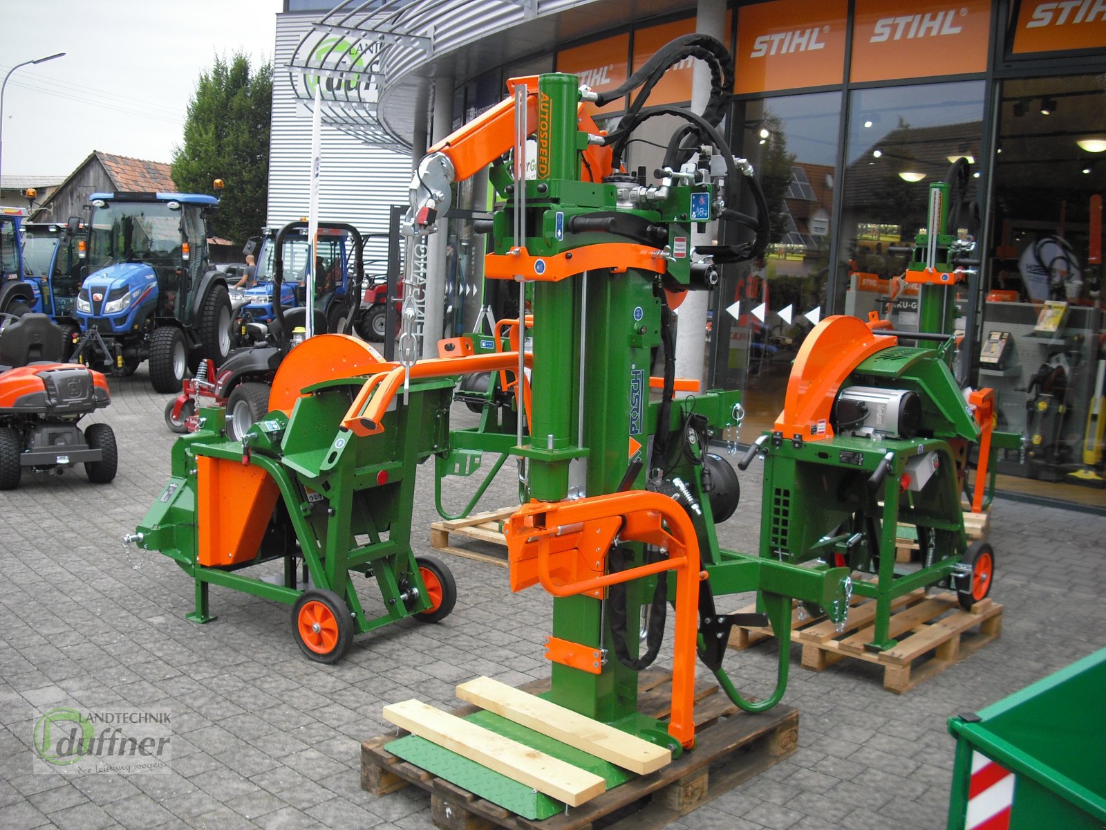 Holzspalter des Typs Posch HydroCombi 16 + Winde, Neumaschine in Hohentengen (Bild 2)