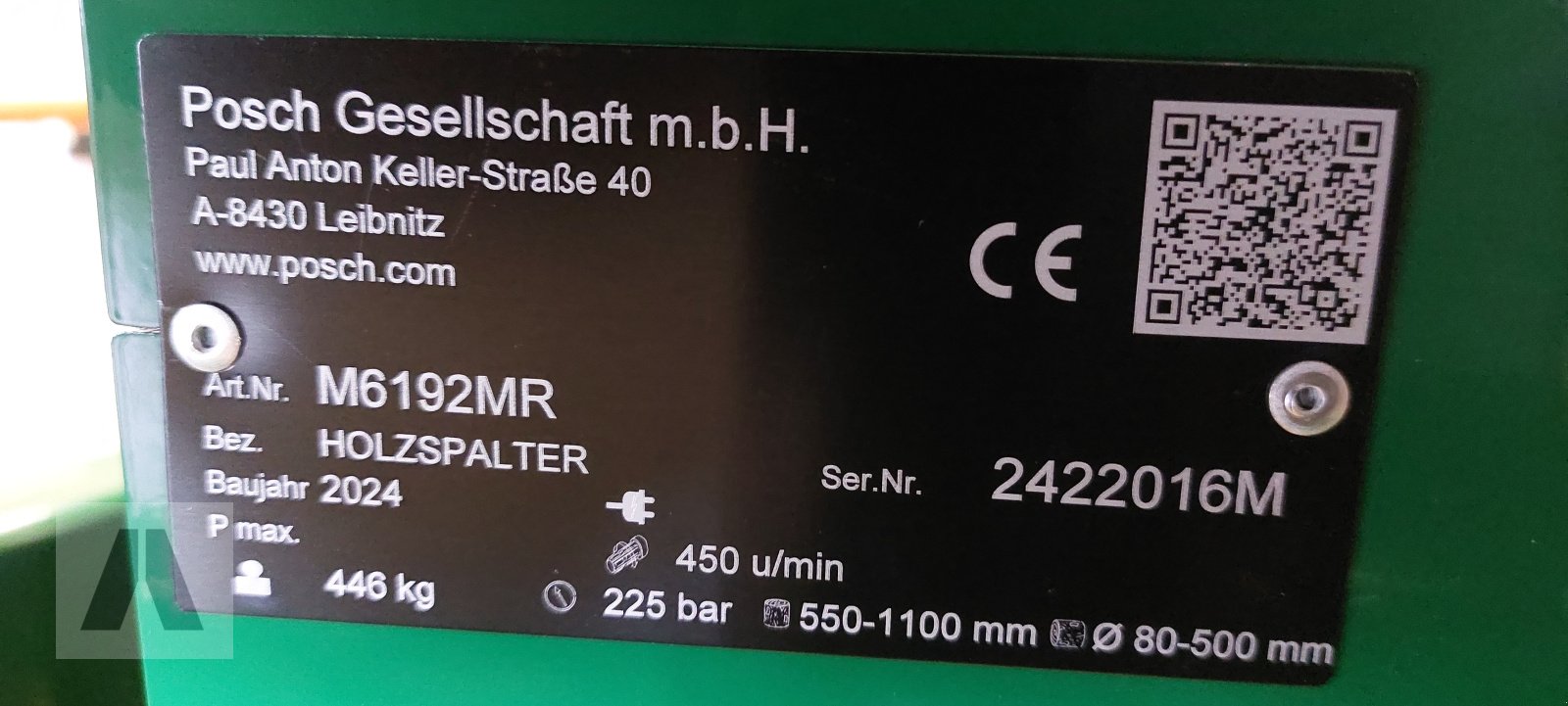 Holzspalter des Typs Posch HydroCombi 18, Neumaschine in Schwabmünchen (Bild 6)