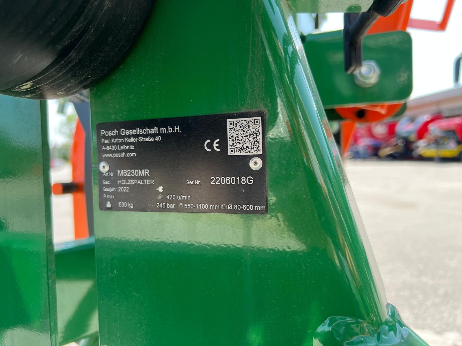 Holzspalter от тип Posch HYDROCOMBI 20 PZG-R, Neumaschine в Weitra (Снимка 2)