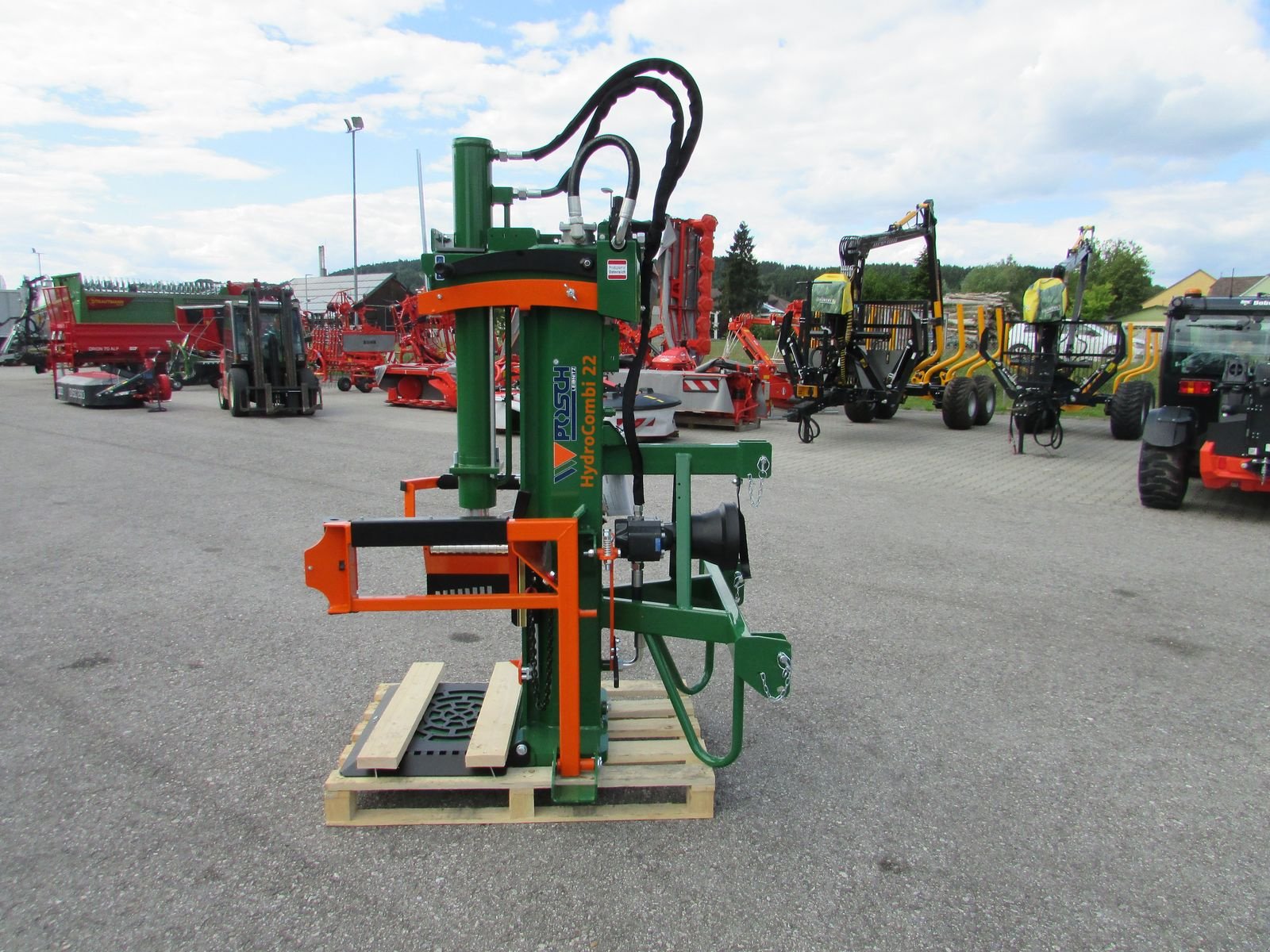 Holzspalter типа Posch Hydrocombi 22, Gebrauchtmaschine в Saxen (Фотография 11)