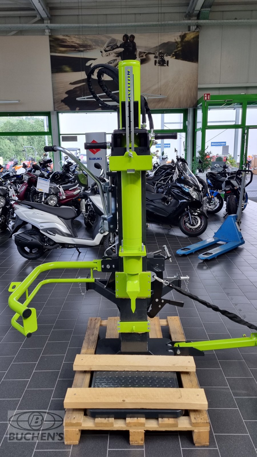 Holzspalter des Typs Posch Paldu 1100-12Z, Neumaschine in Olpe (Bild 5)