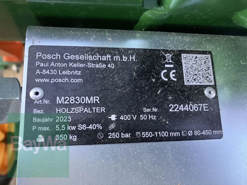 Holzspalter от тип Posch POSCH HYDROCOMBI 10-V2 M.AUTOS, Gebrauchtmaschine в Bamberg (Снимка 9)