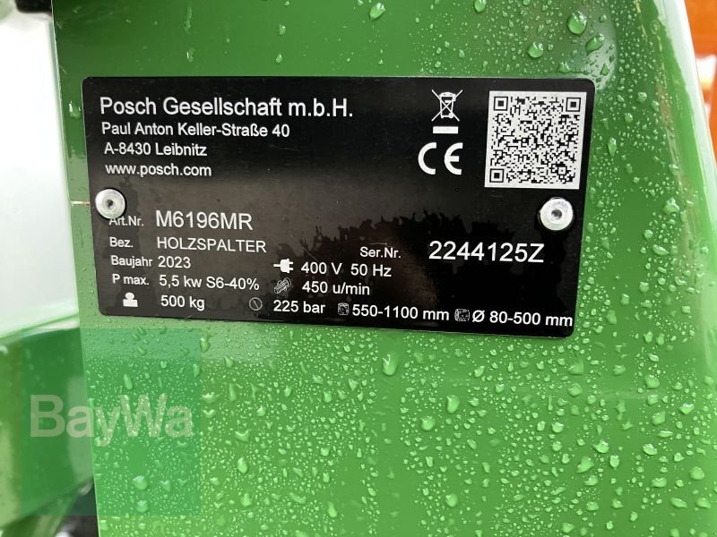 Holzspalter of the type Posch POSCH HYDROCOMBI 18 PZGE5,5D-, Gebrauchtmaschine in Bamberg (Picture 10)