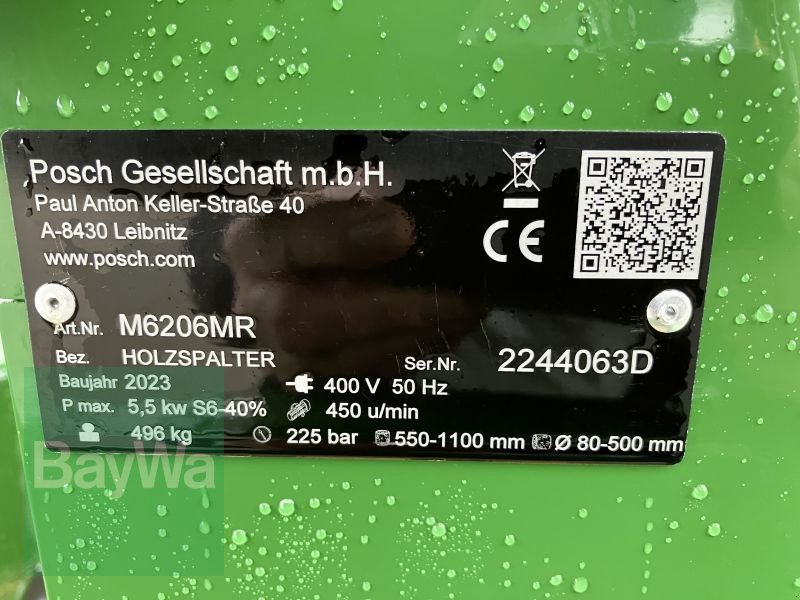 Holzspalter of the type Posch POSCH PZGE-E, 5D-R HYDROCOMBI, Gebrauchtmaschine in Bamberg (Picture 9)