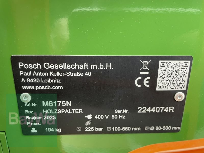 Holzspalter des Typs Posch POSCH SPALTAXT 10 Turbo, Gebrauchtmaschine in Bamberg (Bild 6)