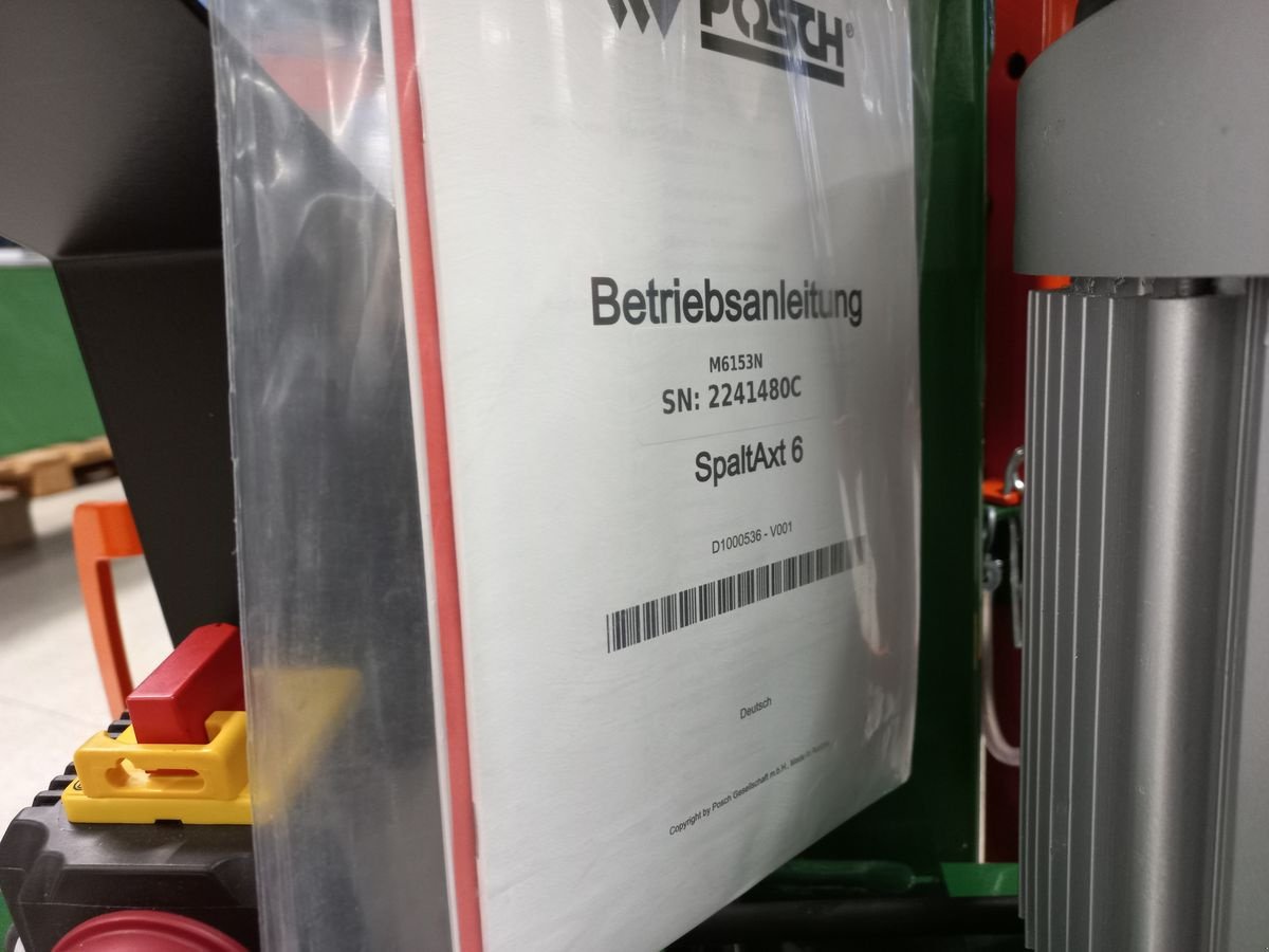 Holzspalter des Typs Posch Spaltaxt, Neumaschine in Saxen (Bild 4)